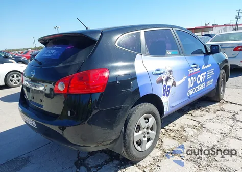 2013 Nissan Rogue S from USA, damaged, VIN JN8AS5MT8DW547525